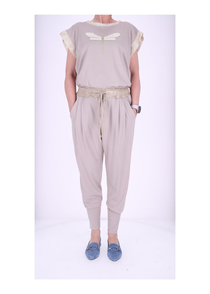 Splash of Color Jogginghose Damen Gold