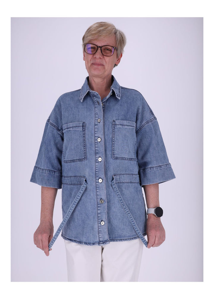 Bluse Jacke Jeans Damen