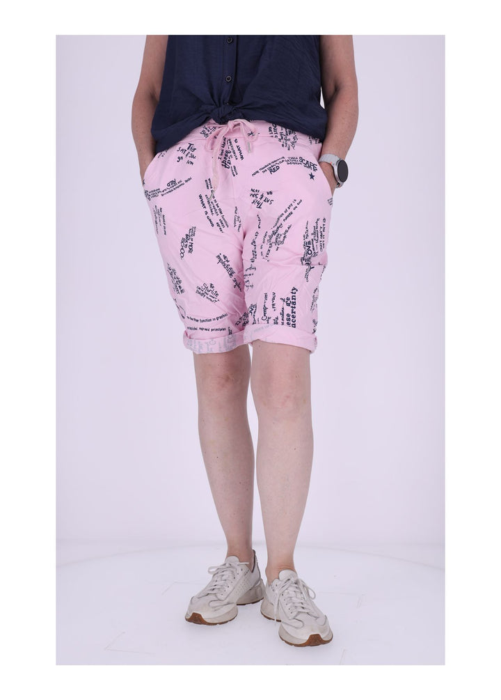 Splash of Color Bermuda-Shorts Damen