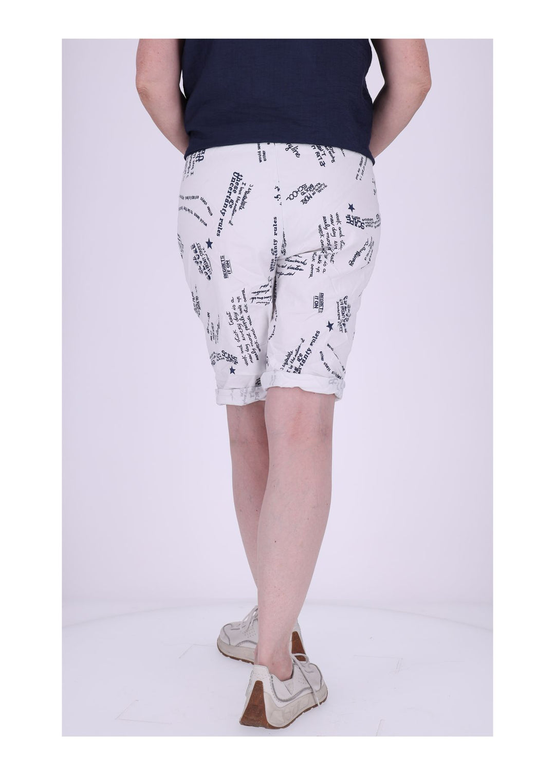 Splash of Color Bermuda-Shorts Damen