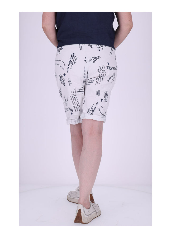 Splash of Color Bermuda-Shorts Damen