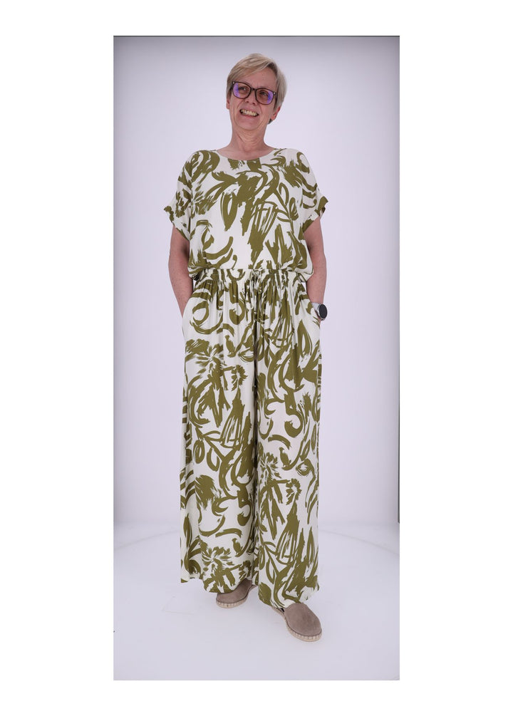 Splash of Color Damen T-Shirt Floral