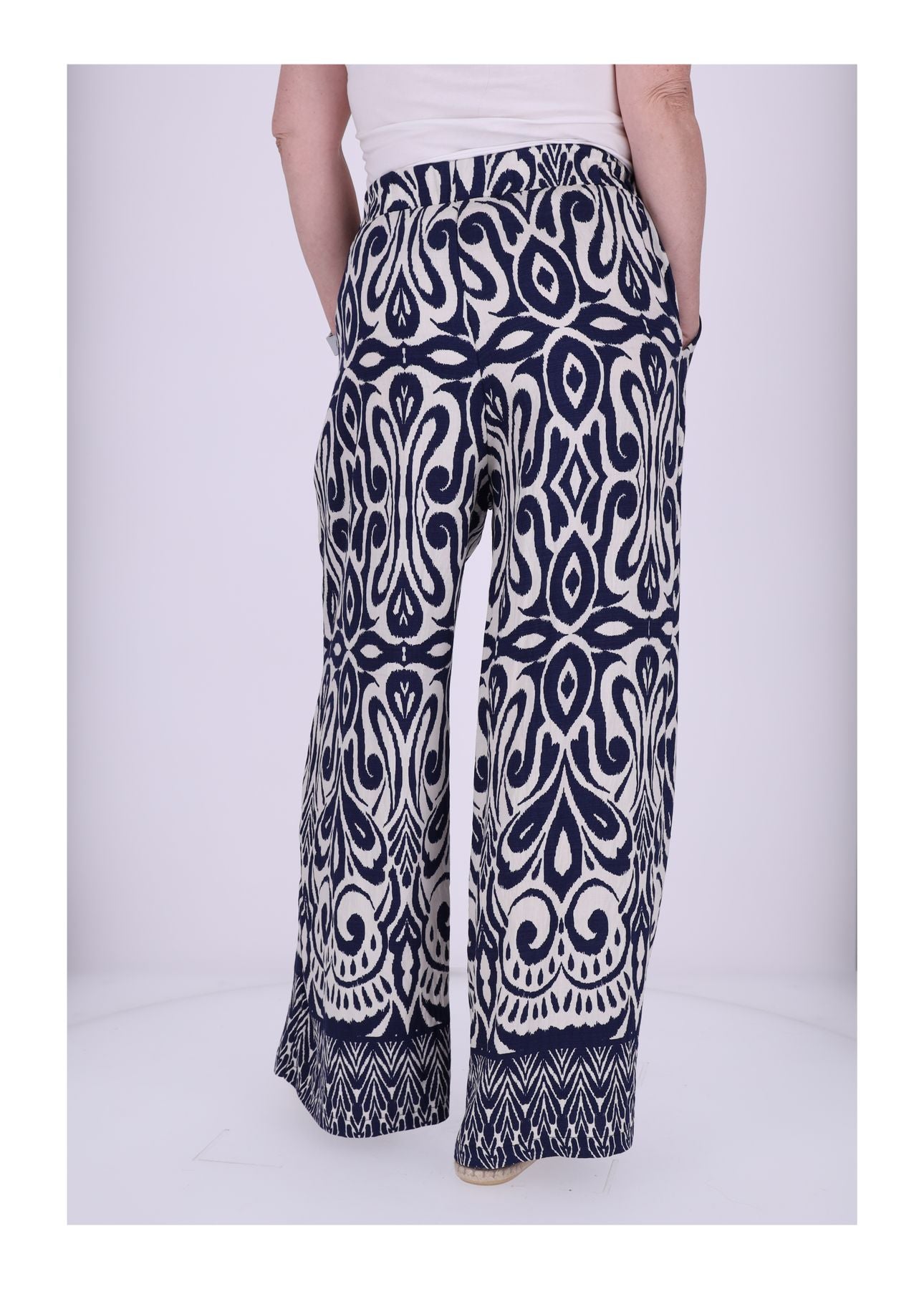Schlupfhose Damen Print Grafisch