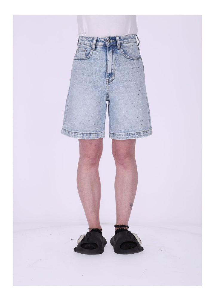 Short Damen Straßsteine