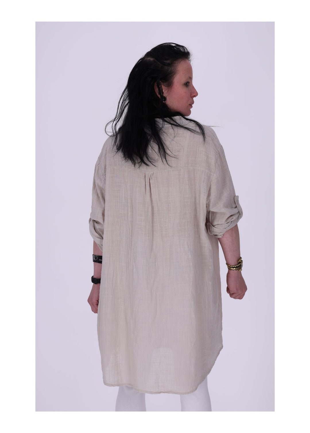 Splash of Color Longshirt Damen