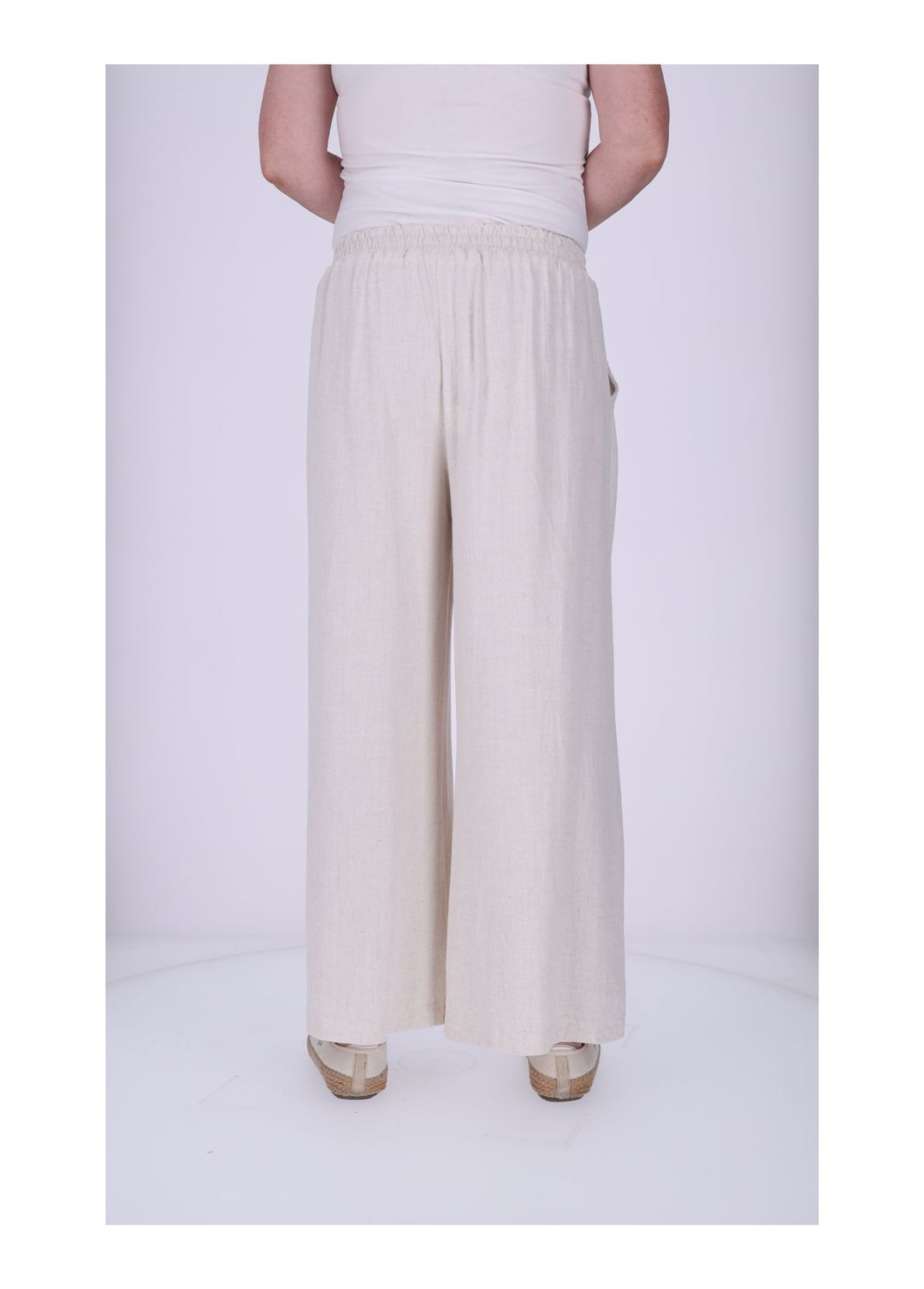 Splash of Color Damenhose Leinenoptik