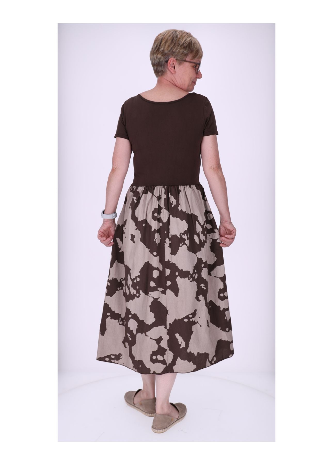 T-Shirt Kleid KUH Print