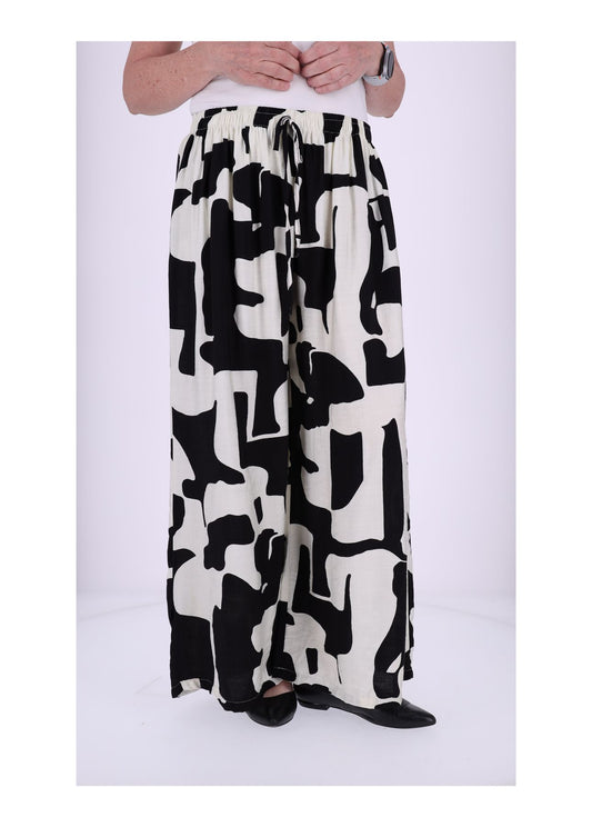 Schlupfhose Damen Print grafisch
