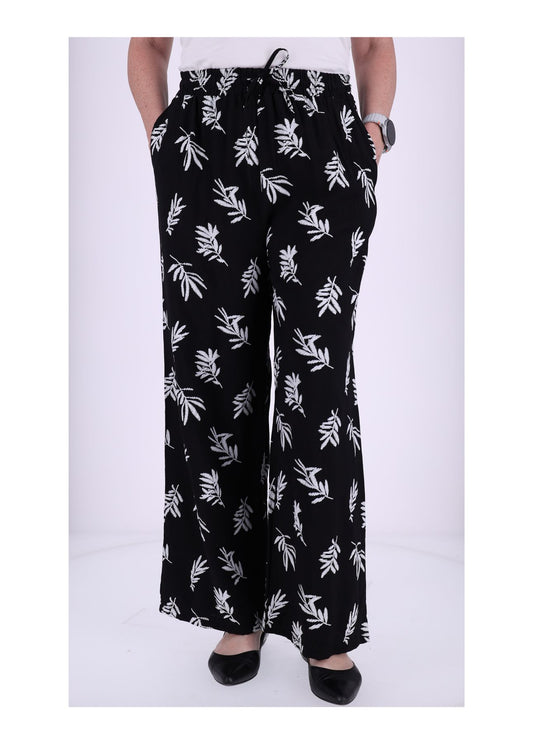 Schlupfhose Damen Geflockt Wedel