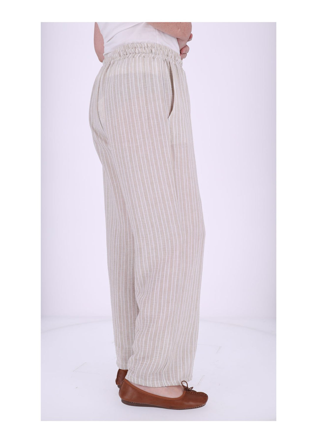 Splash of Color Damen Leinenhose