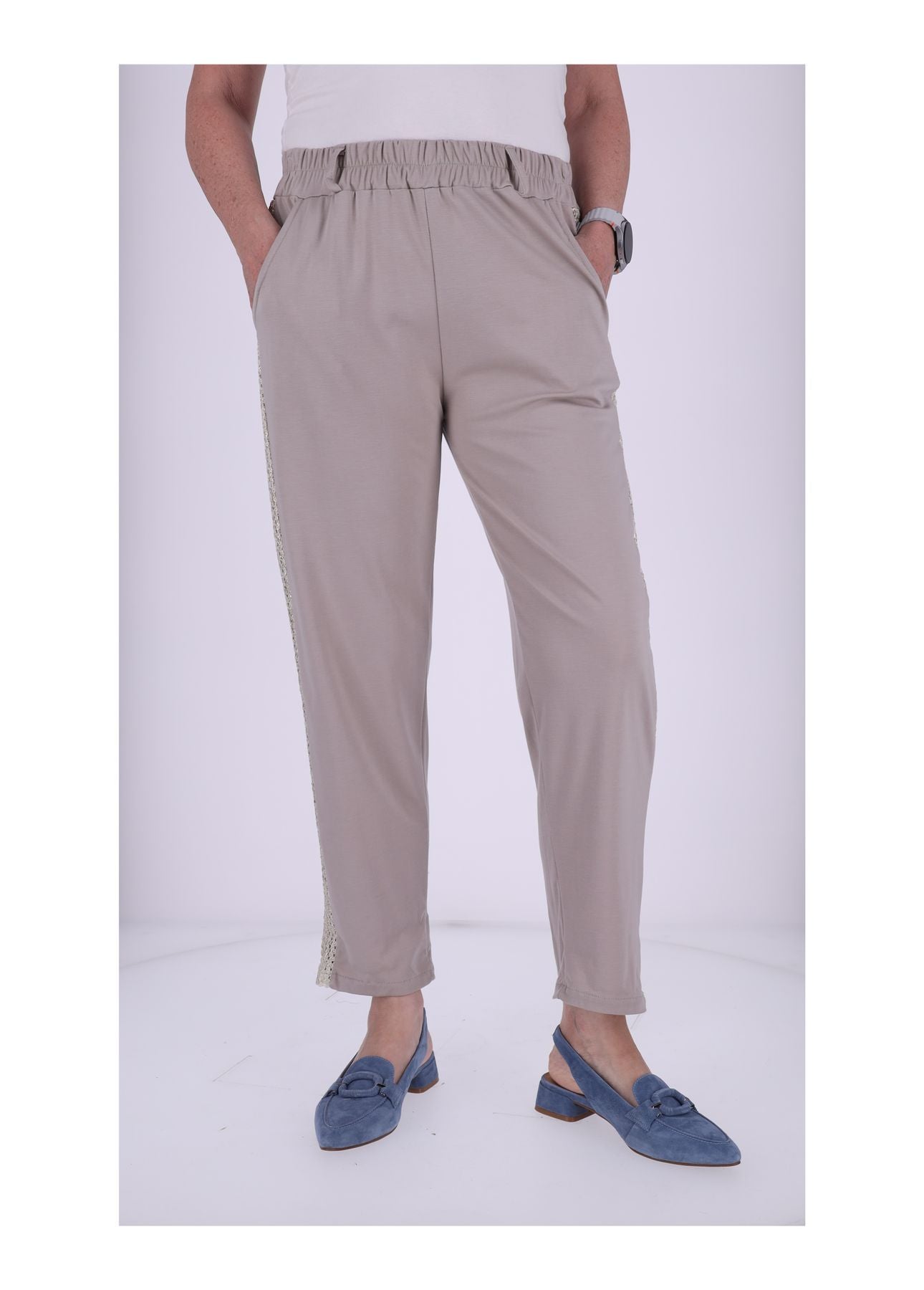 Jogginhose Damen Gold