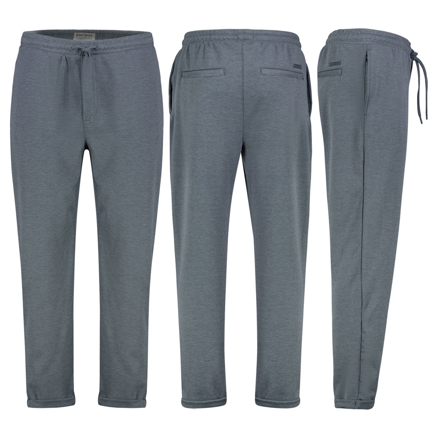 Herren HAKA Chino, Pull On, Saum mit Aufsc