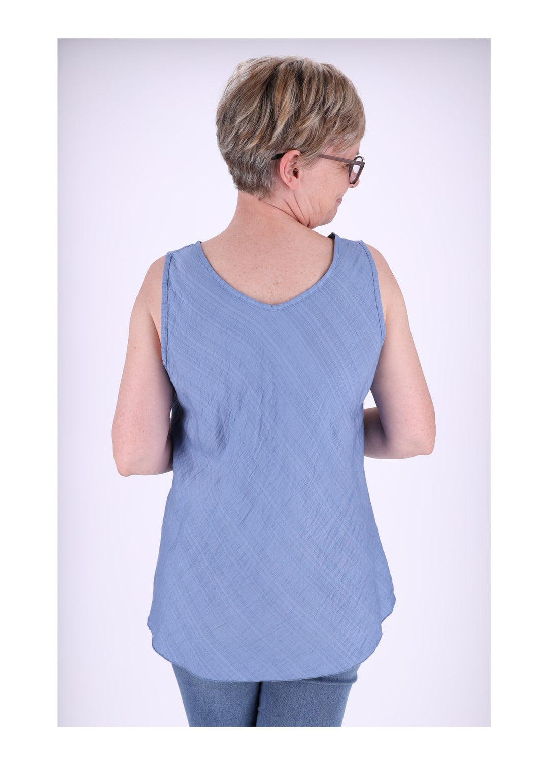 Splash of Color Damen-Top Viskose