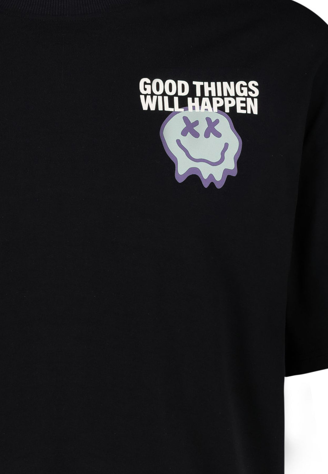 Herren HAKA oversized Shirt, kurzarm, Rund