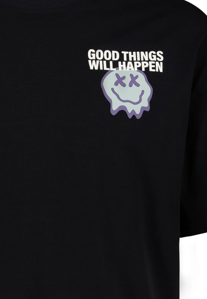 Herren HAKA oversized Shirt, kurzarm, Rund