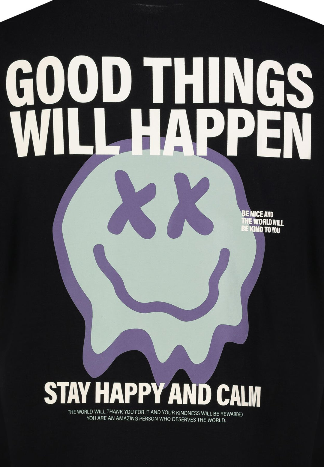 Herren HAKA oversized Shirt, kurzarm, Rund