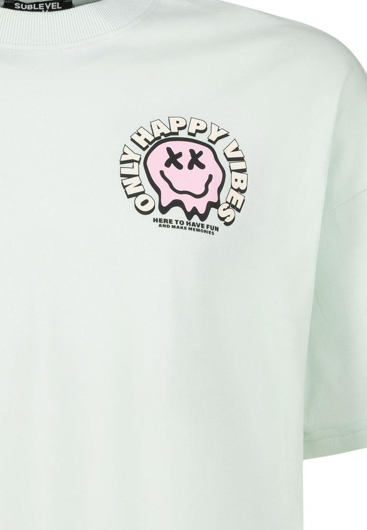 Herren HAKA oversized Shirt, kurzarm, Rund