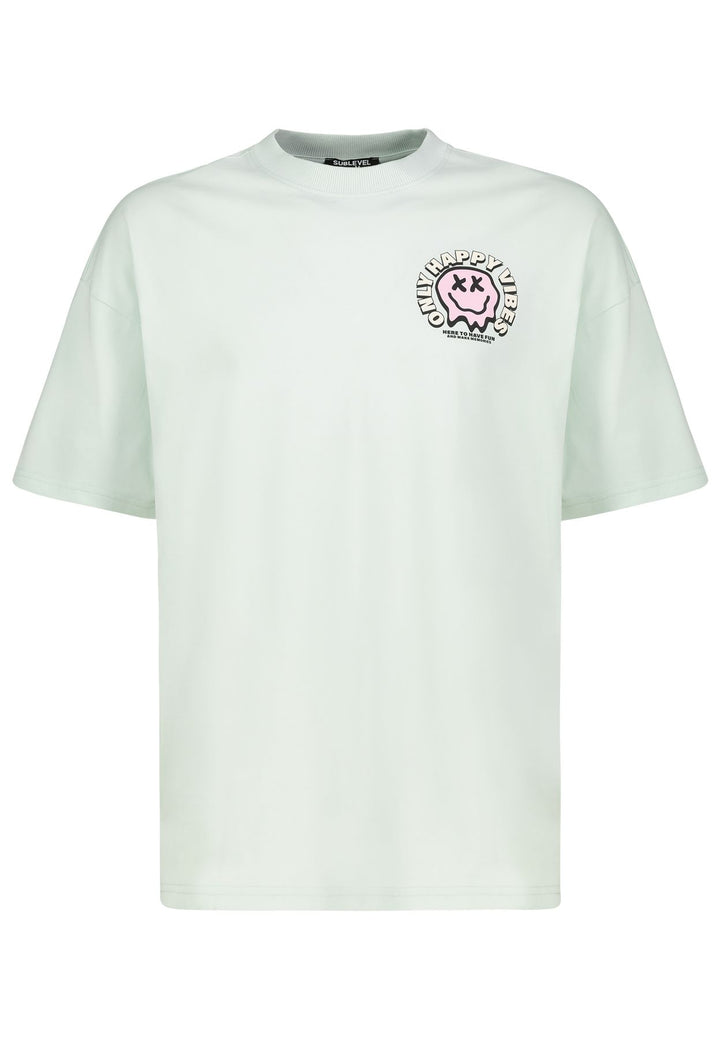 Herren HAKA oversized Shirt, kurzarm, Rund