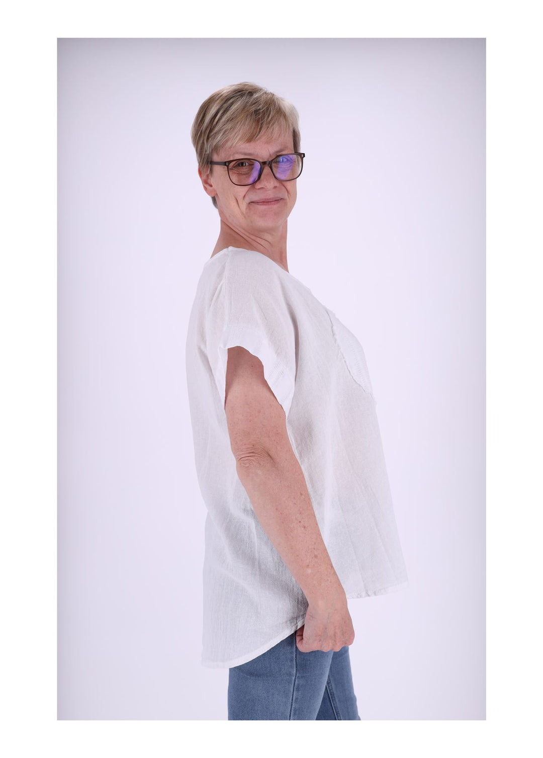 Splash of Color Damen T-Shirt Herz