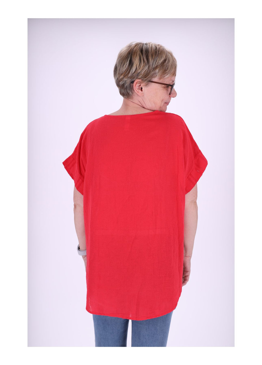 Splash of Color Damen T-Shirt Herz