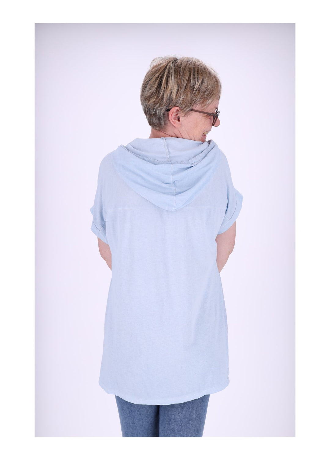 Splash of Color Damen T-Shirt Kapuze