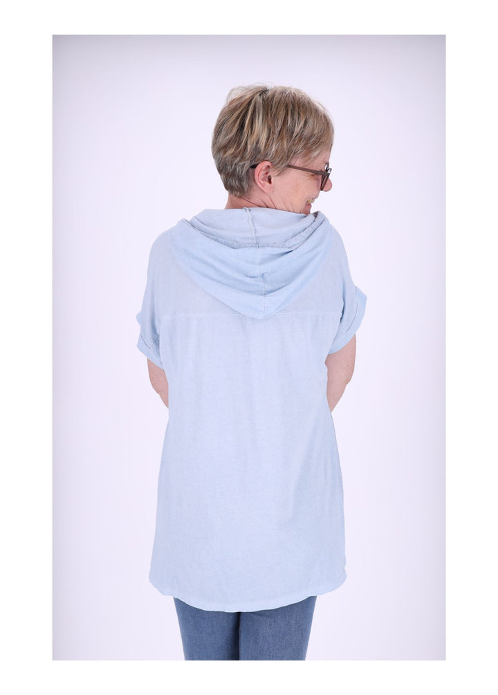 Splash of Color Damen T-Shirt Kapuze