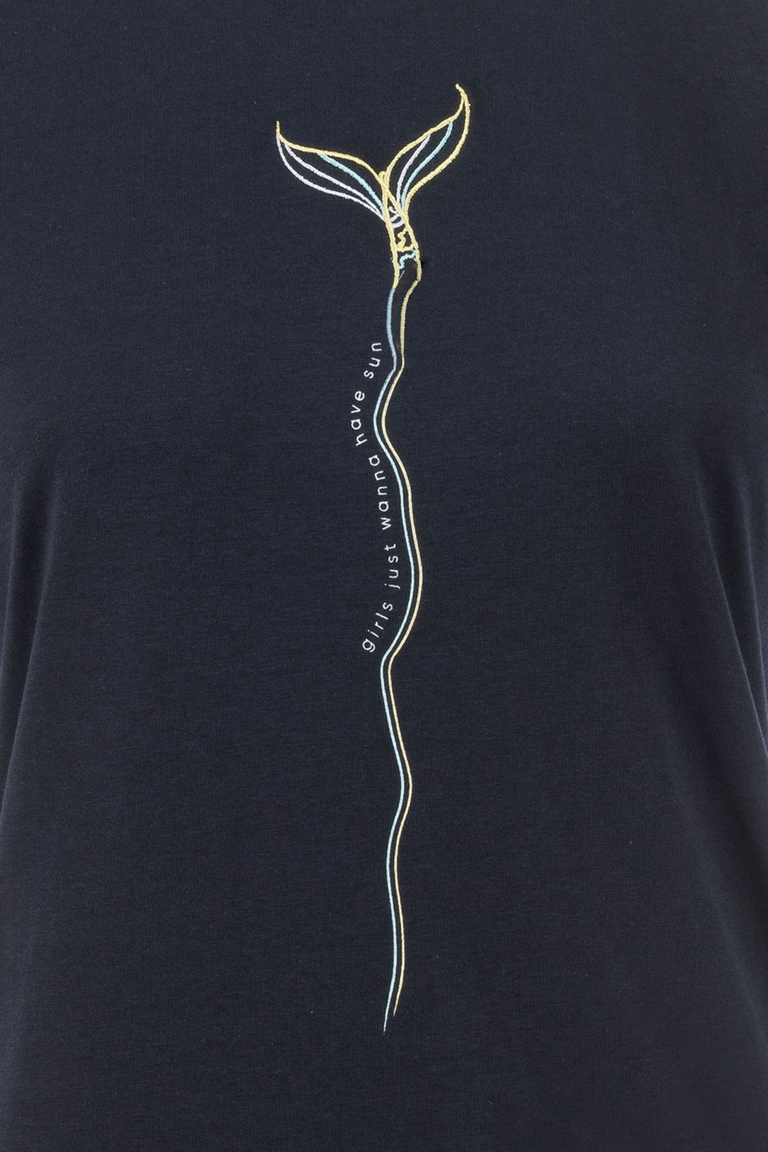 SOQUESTO Damen T-Shirt Baumwolle