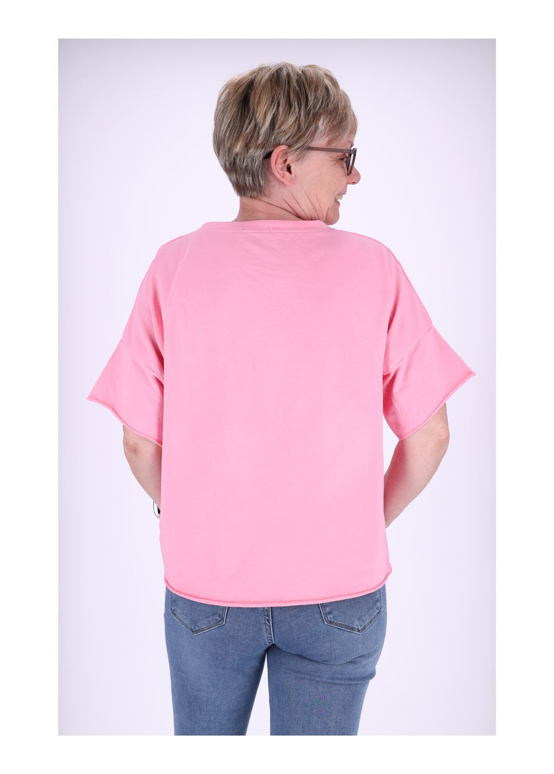 Splash of Color Damen T-Shirt Boxy