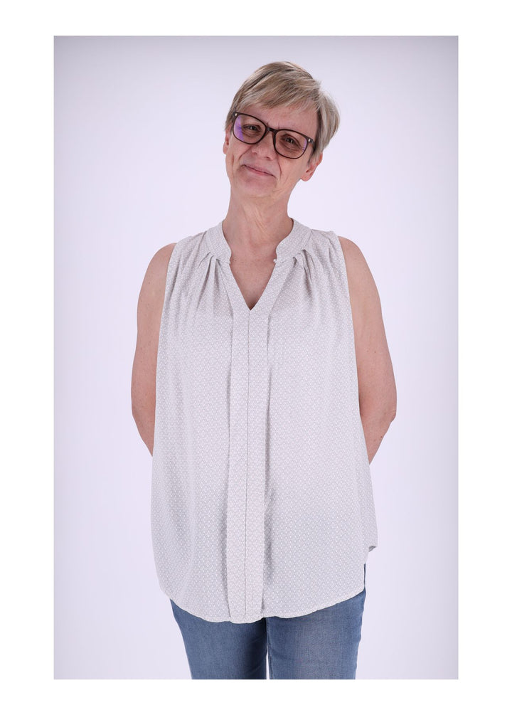 Splash of Color Blusen Top Damen