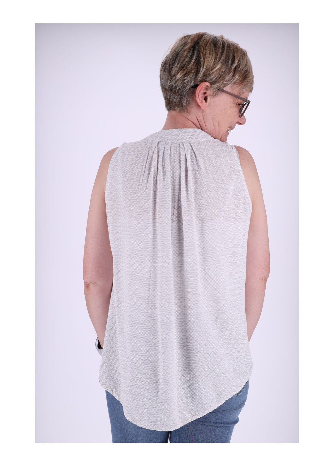 Splash of Color Blusen Top Damen