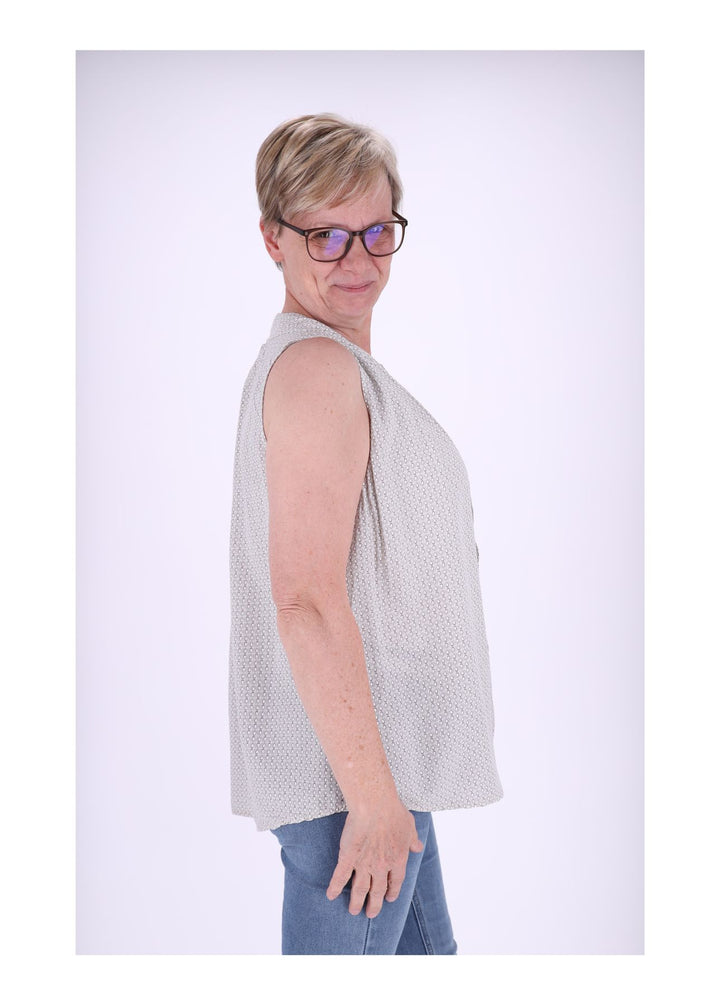 Splash of Color Blusen Top Damen