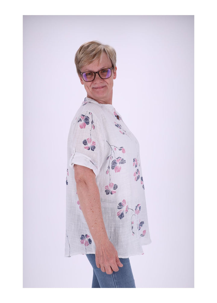 Splash of Color Damen Blusenshirt 1/2 Arm