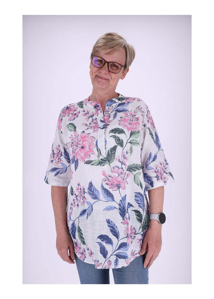 Splash of Color Damen Blusenshirt 1/2 Arm