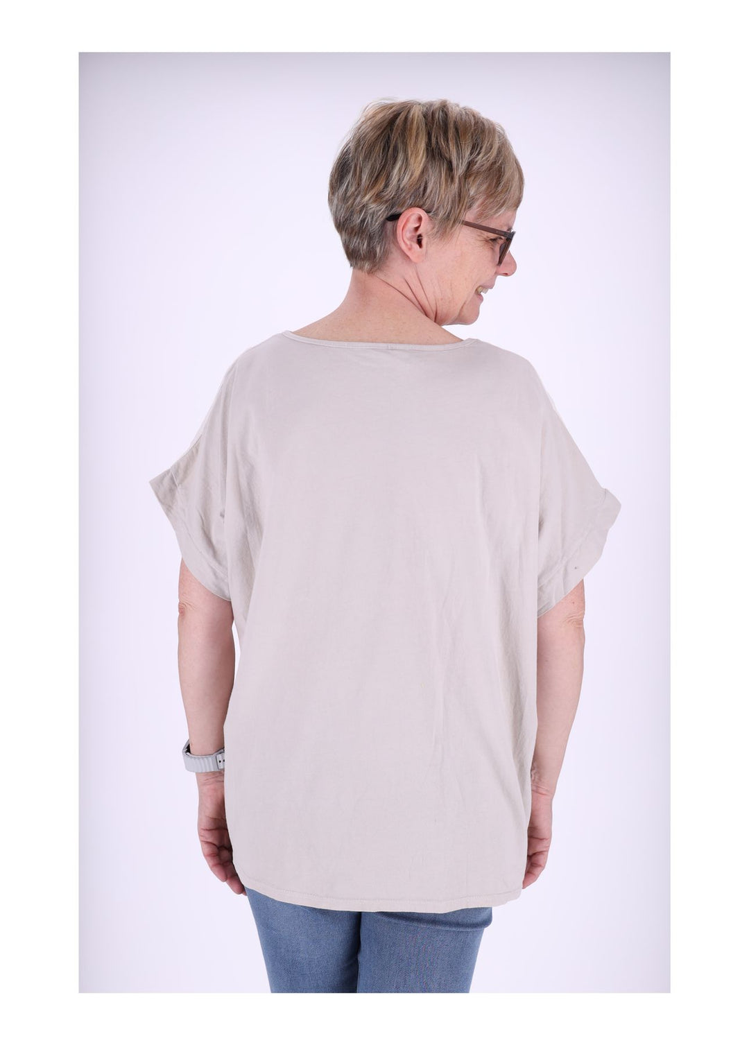 Splash of Color Damen T-Shirt Blumendruck