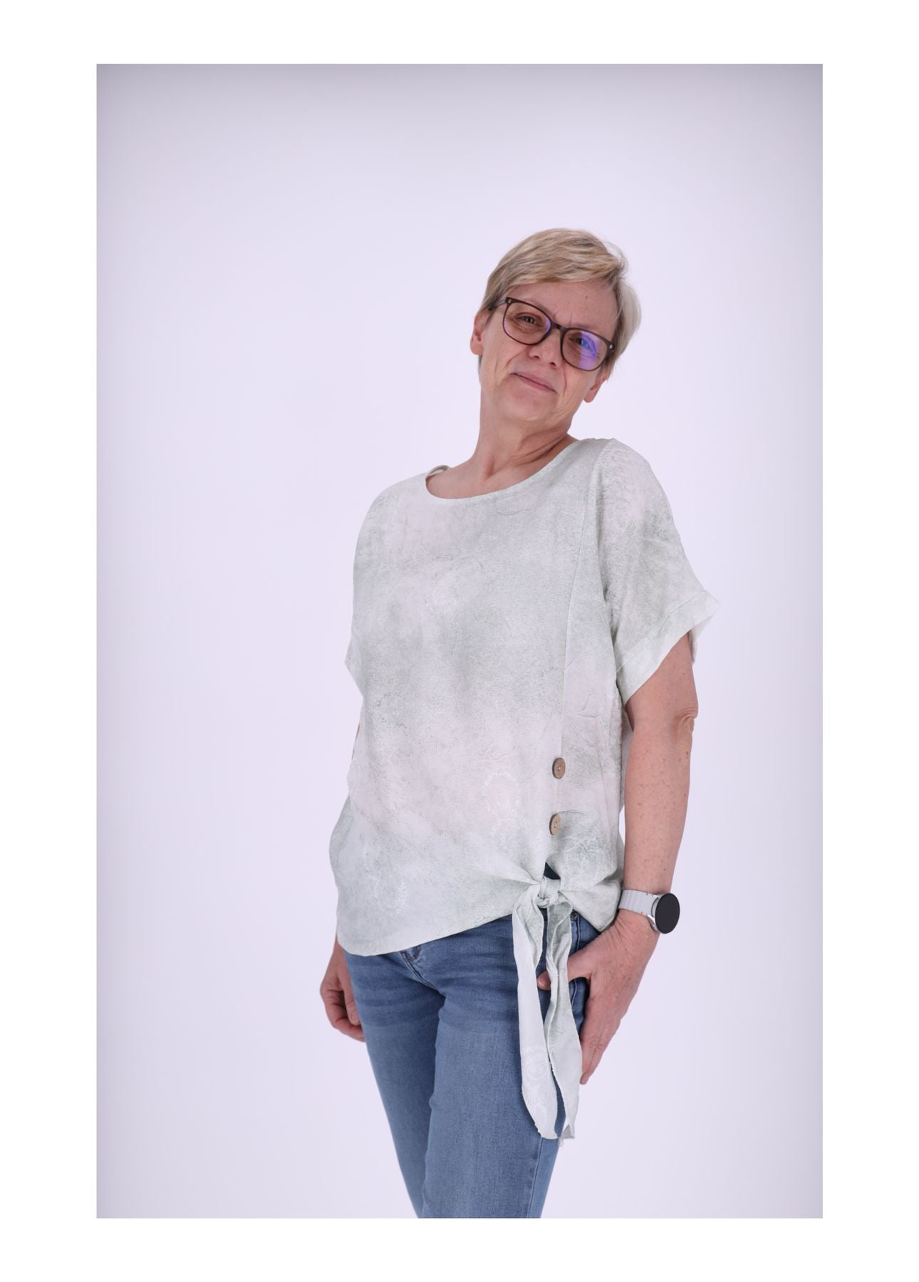 T-Shirt Damen zum binden