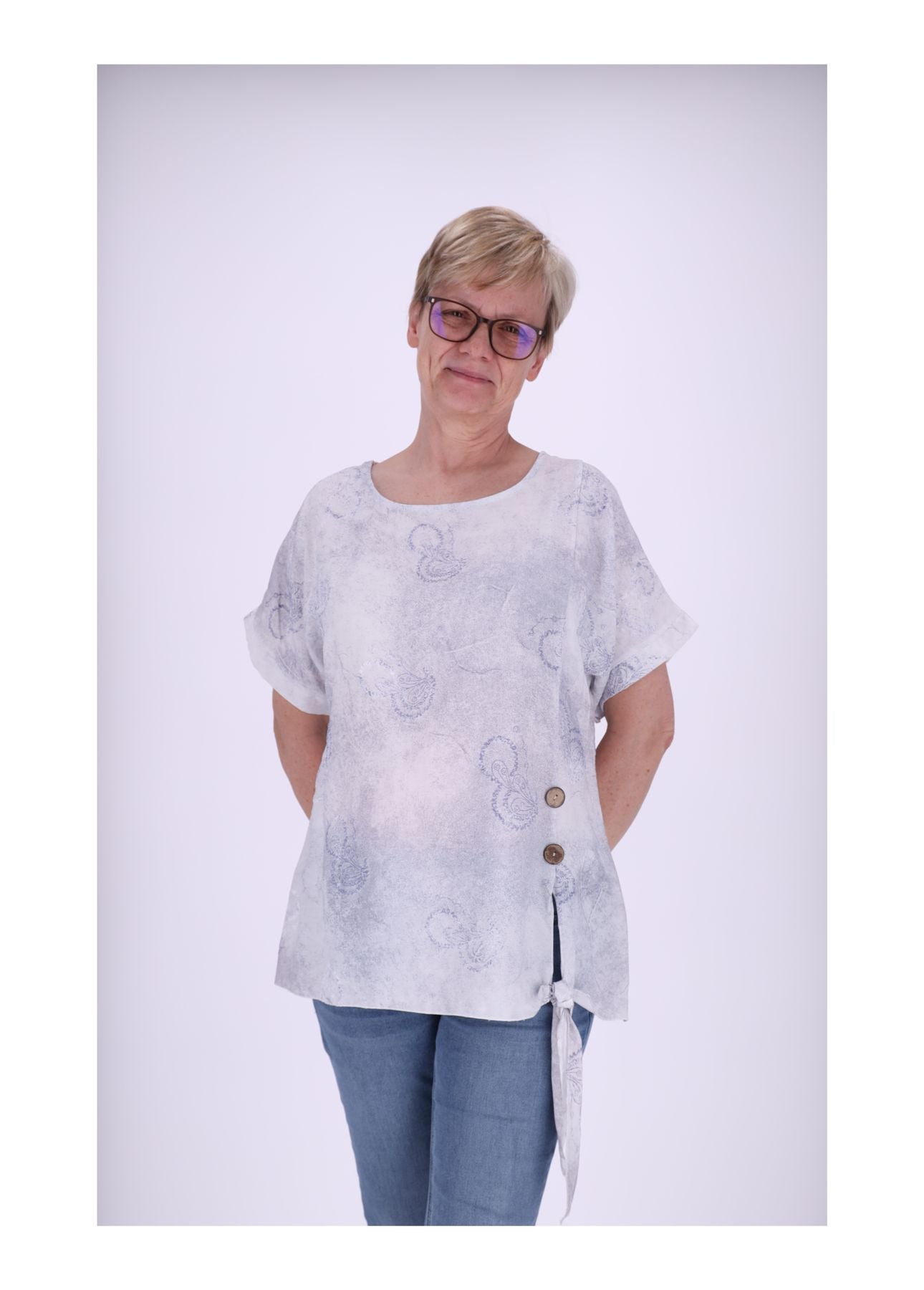 T-Shirt Damen zum binden