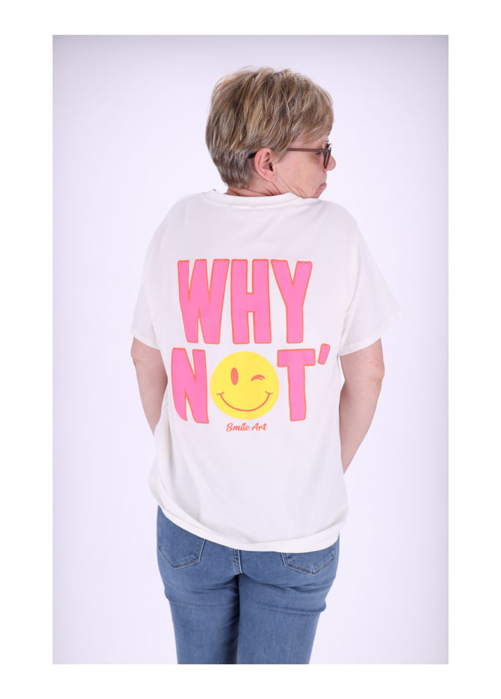 Splash of Color Damen T-Shirt Why Not