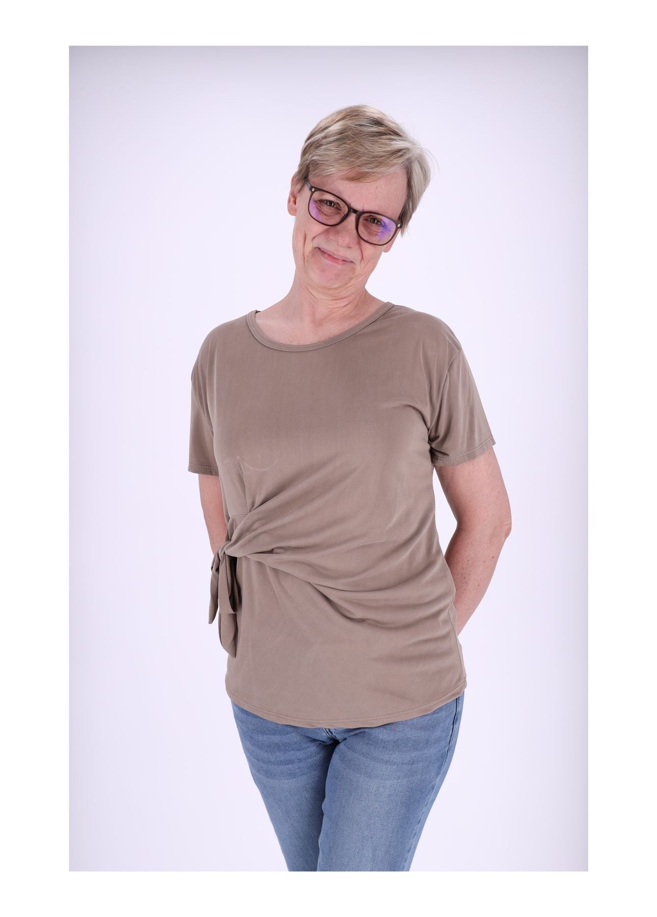 T-Shirt Damen zum binden