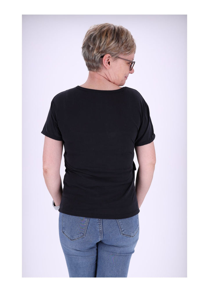 Splash of Color Damen T-Shirt zum Binden