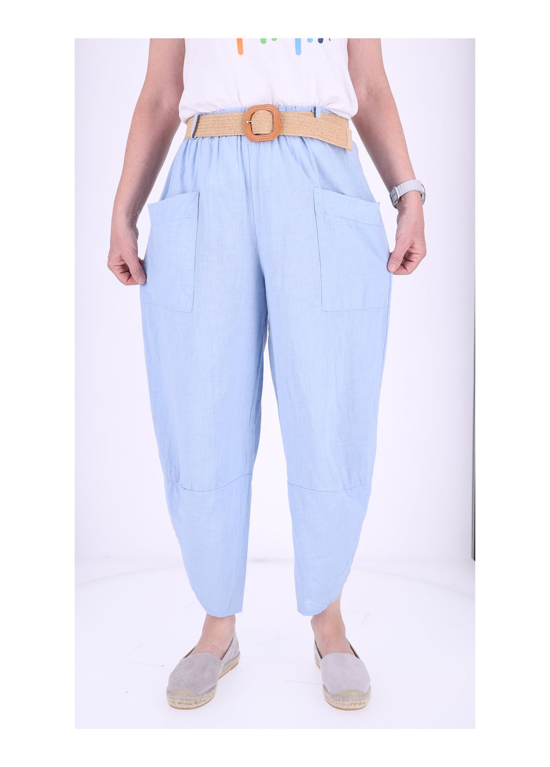 7/8 Hose Leinen von Splash of Color