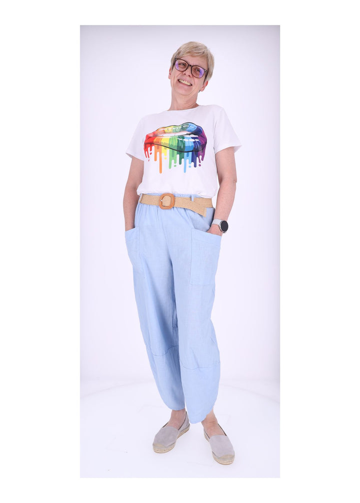 7/8 Hose Leinen von Splash of Color