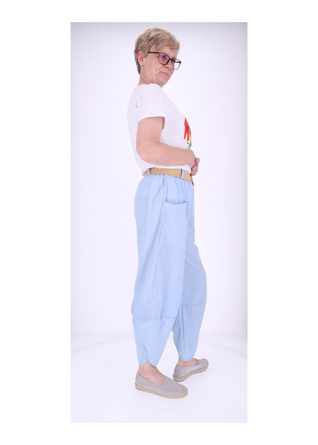 7/8 Hose Leinen von Splash of Color