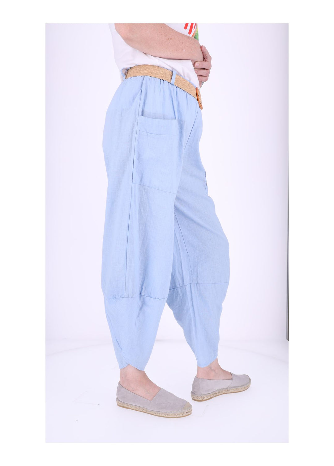 7/8 Hose Leinen von Splash of Color