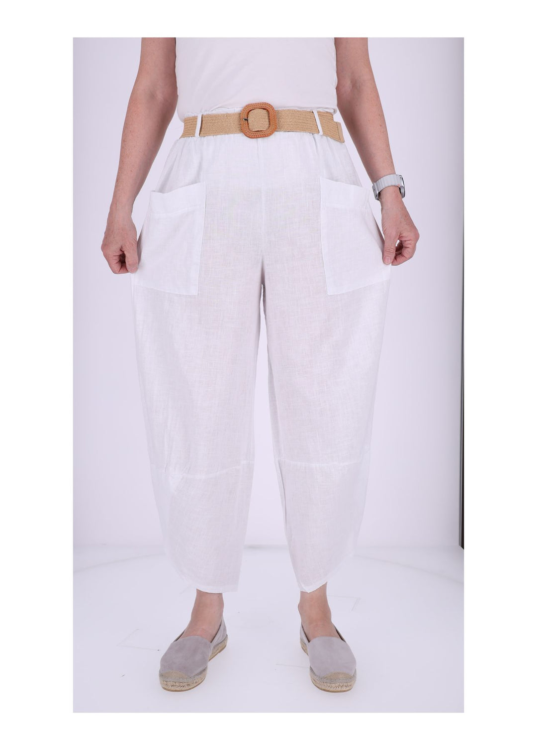 7/8 Hose Leinen von Splash of Color
