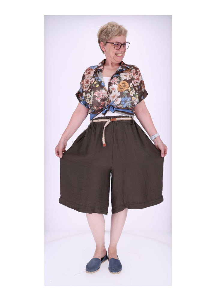 Splash of Color Damen Musselin Short