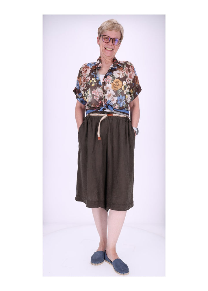 Splash of Color Damen Musselin Short