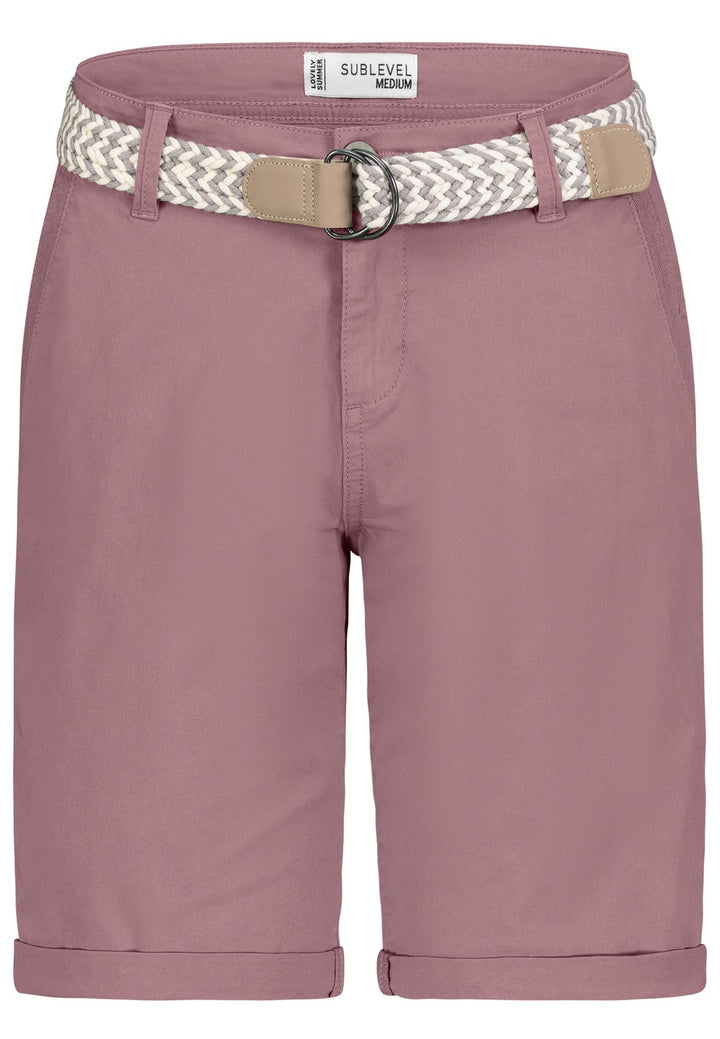 Damen DOB Chino Bermuda,schräge Eingriffs
