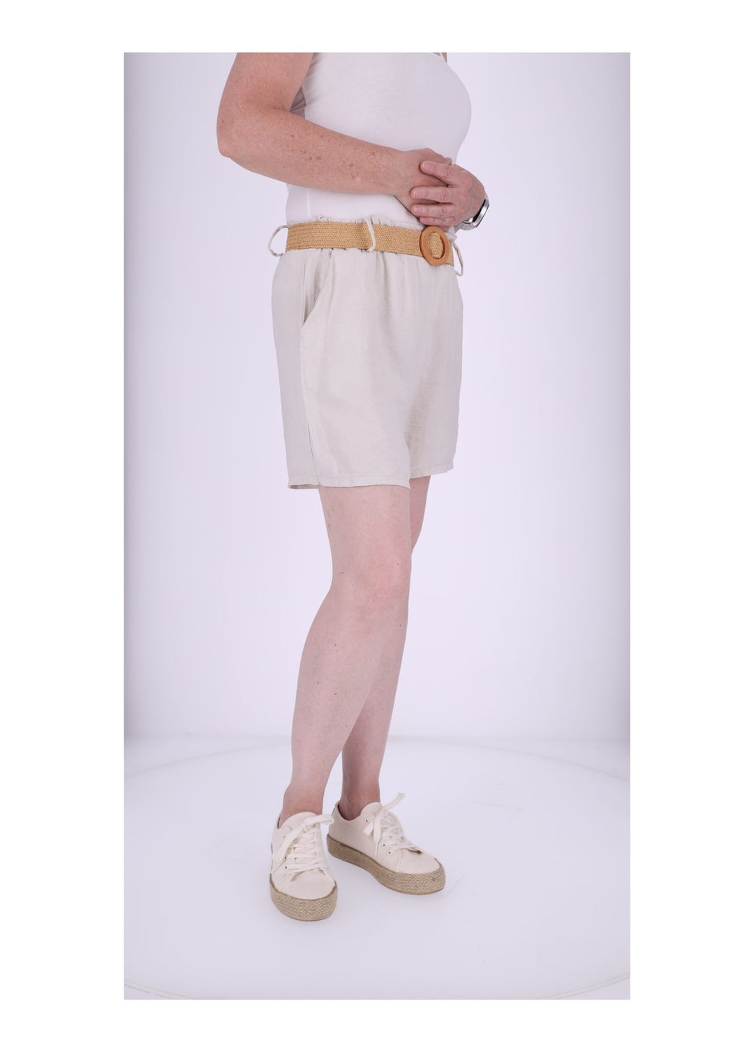 Short Damen Gürtel Viskose