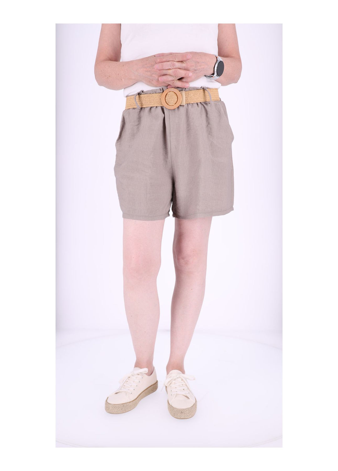 Short Damen Gürtel Viskose