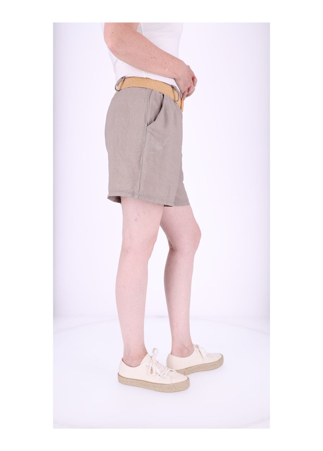 Short Damen Gürtel Viskose